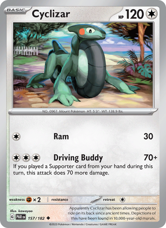 Cyclizar (157/182) Reverse Holo card image