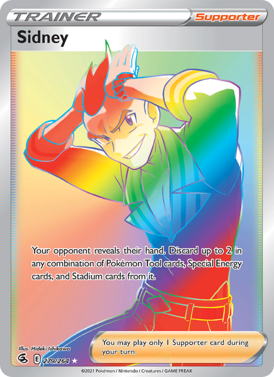 Sidney (279/264) Reverse Holo card image