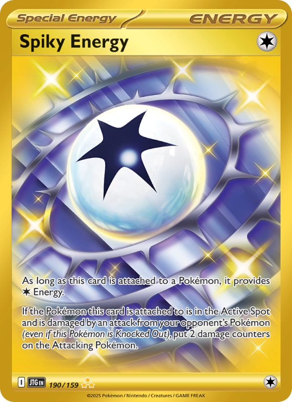 Spiky Energy (190/159) Reverse Holo card image