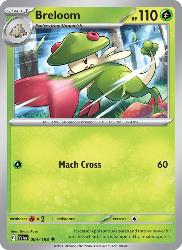 Breloom (004/198) Reverse Holo card image