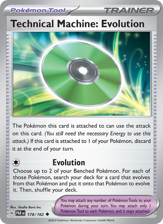 Technical Machine: Evolution (178/182) Reverse Holo card image