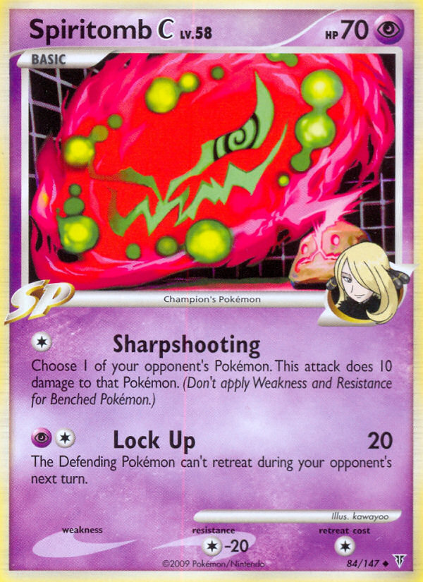 Spiritomb C (084/147) Reverse Holo card image