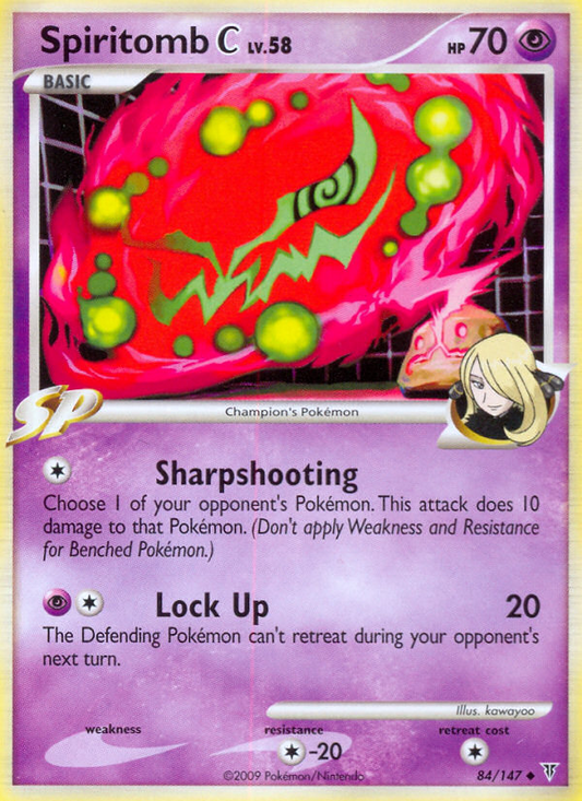 Spiritomb C (084/147) Reverse Holo card image