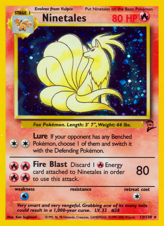 Ninetales (013/130) Reverse Holo card image