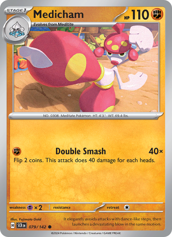 Medicham (079/142) Reverse Holo card image