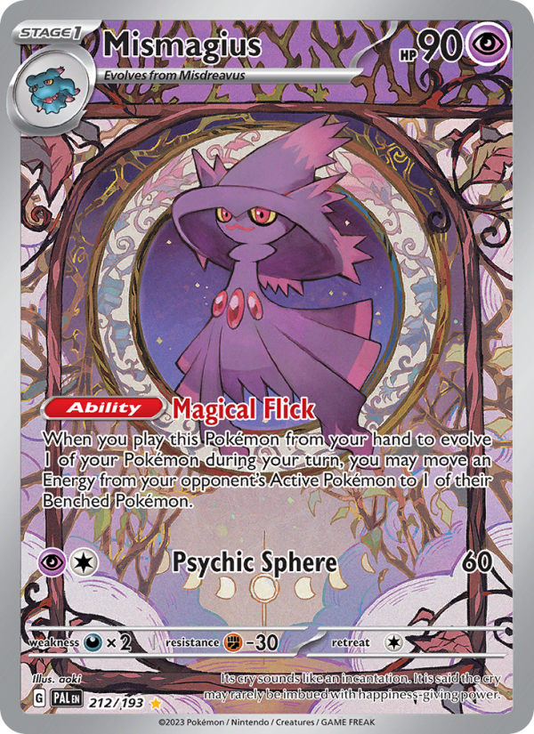 Mismagius (212/193) Holographic card image