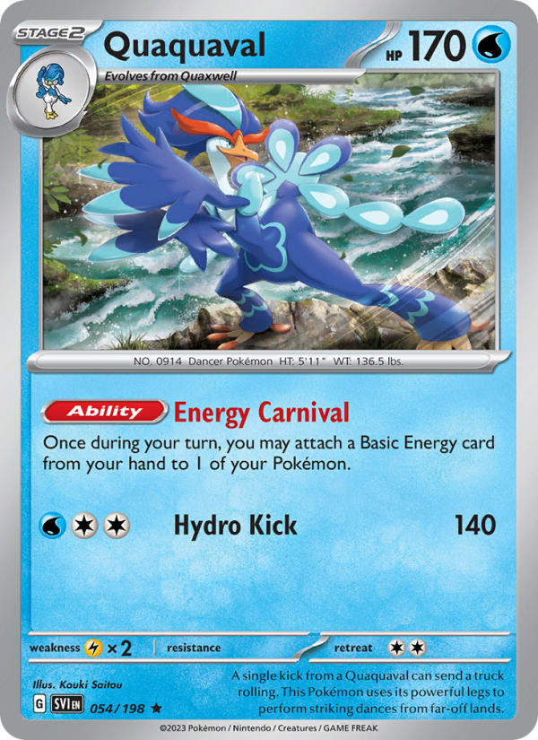 Quaquaval (054/198) Holographic card image