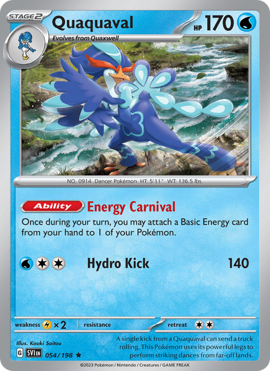 Quaquaval (054/198) Holographic card image