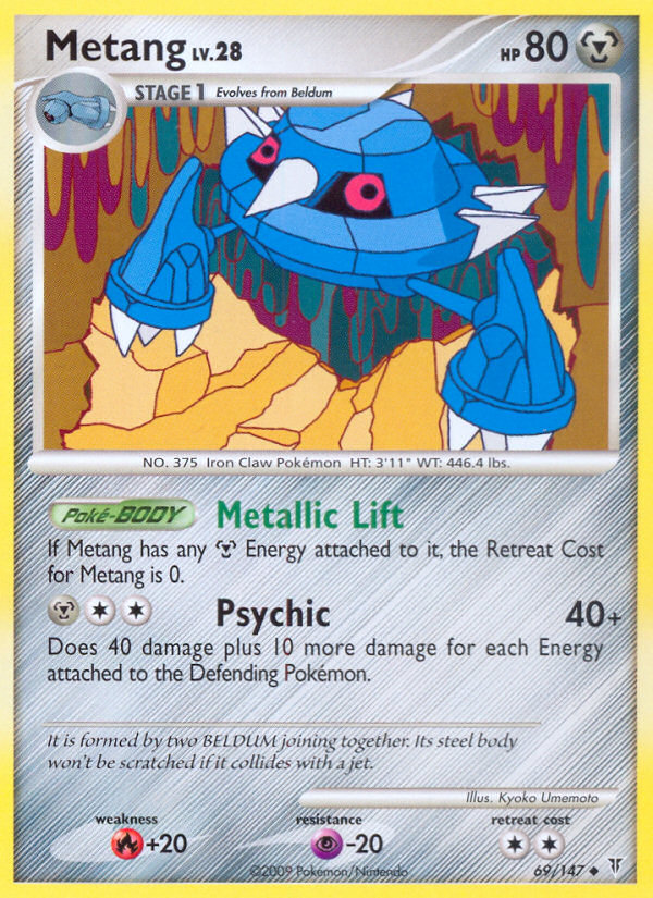 Metang (069/147) Reverse Holo card image