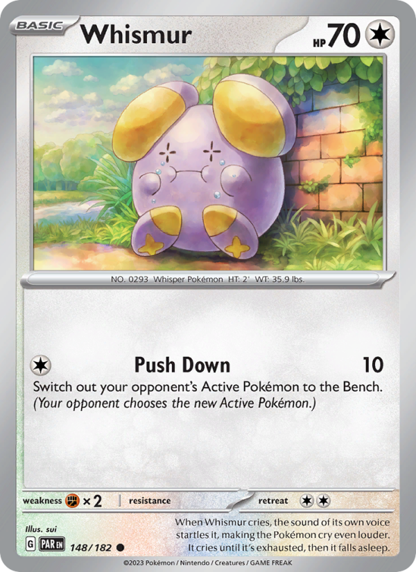 Whismur (148/182) Reverse Holo card image