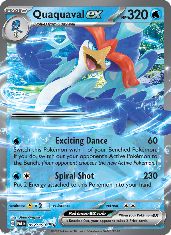 Quaquaval ex (052/193) Holographic card image