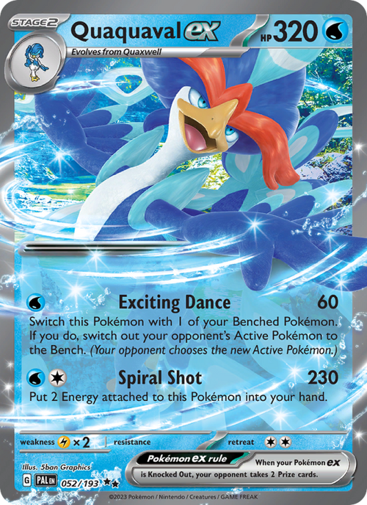 Quaquaval ex (052/193) Holographic card image