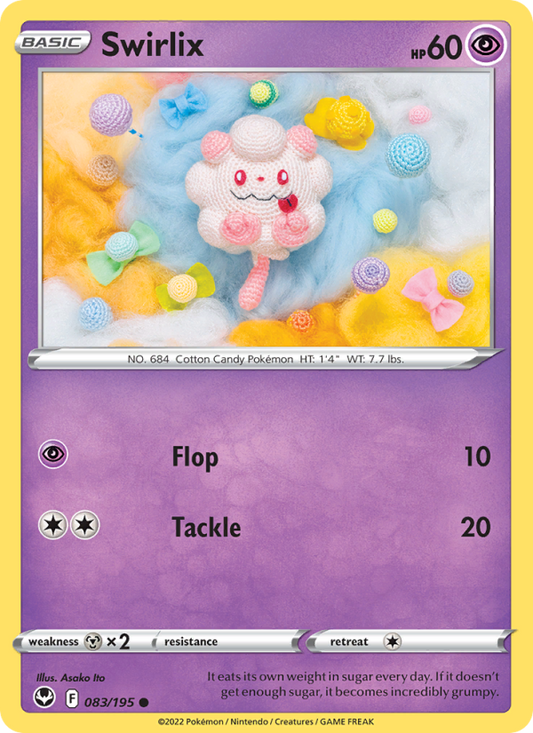 Swirlix (083/195) Reverse Holo card image