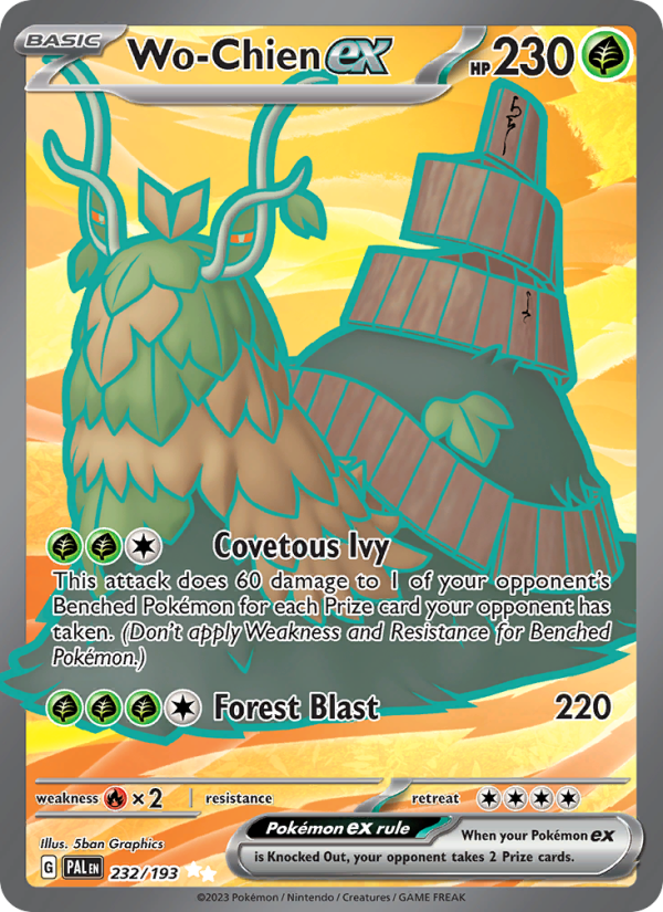 Wo-Chien ex (232/193) Holographic card image