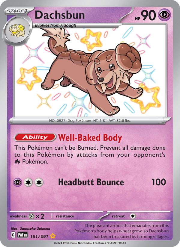 Dachsbun (161/91) Holographic card image