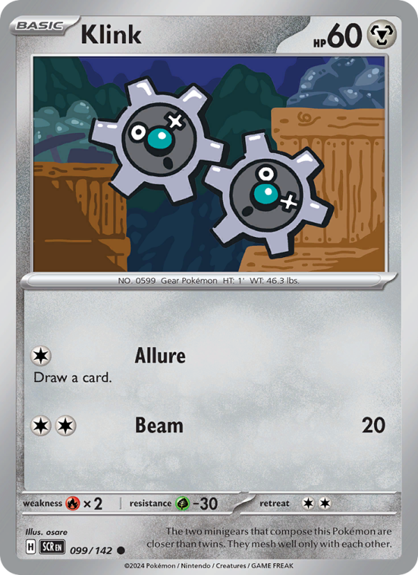 Klink (099/142) Reverse Holo card image