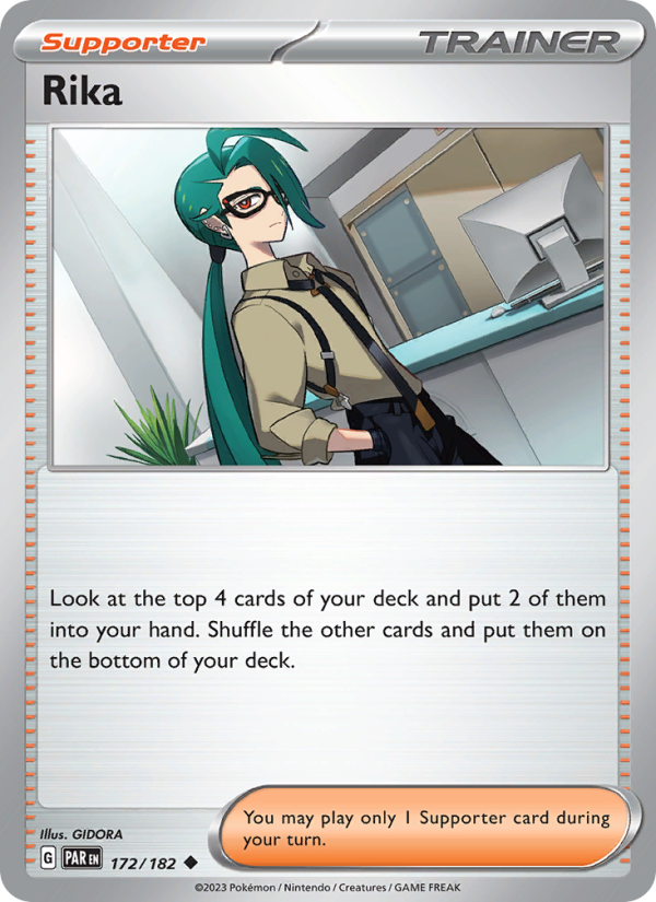Rika (172/182) Reverse Holo card image