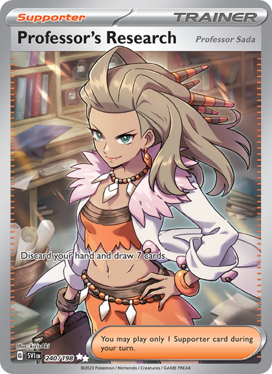 Professor's Research (240/198) Holographic card image