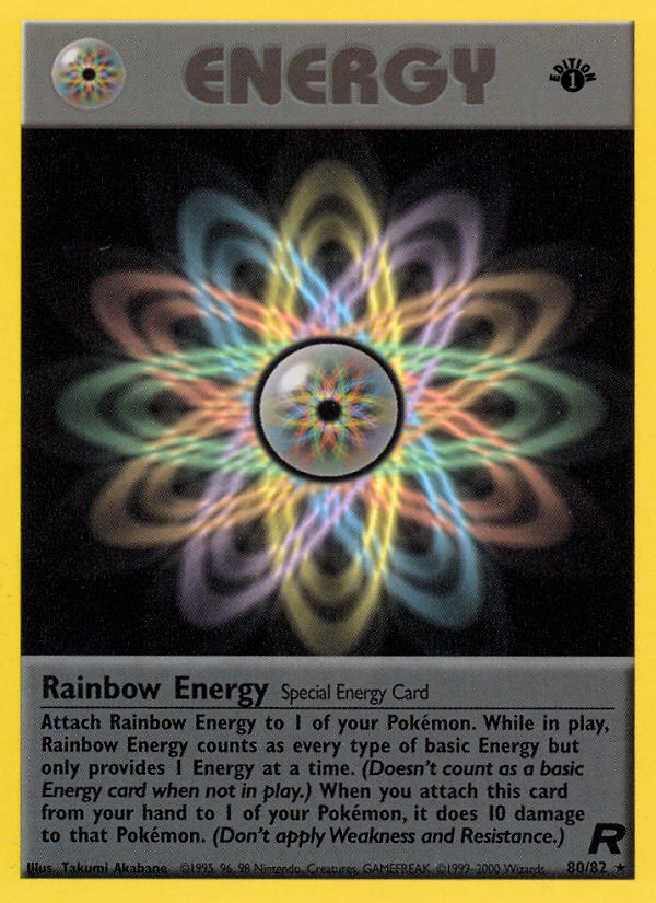 Rainbow Energy (080/82) Reverse Holo card image