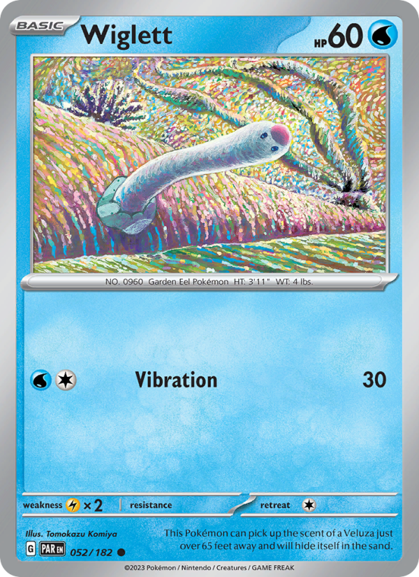 Wiglett (052/182) Reverse Holo card image