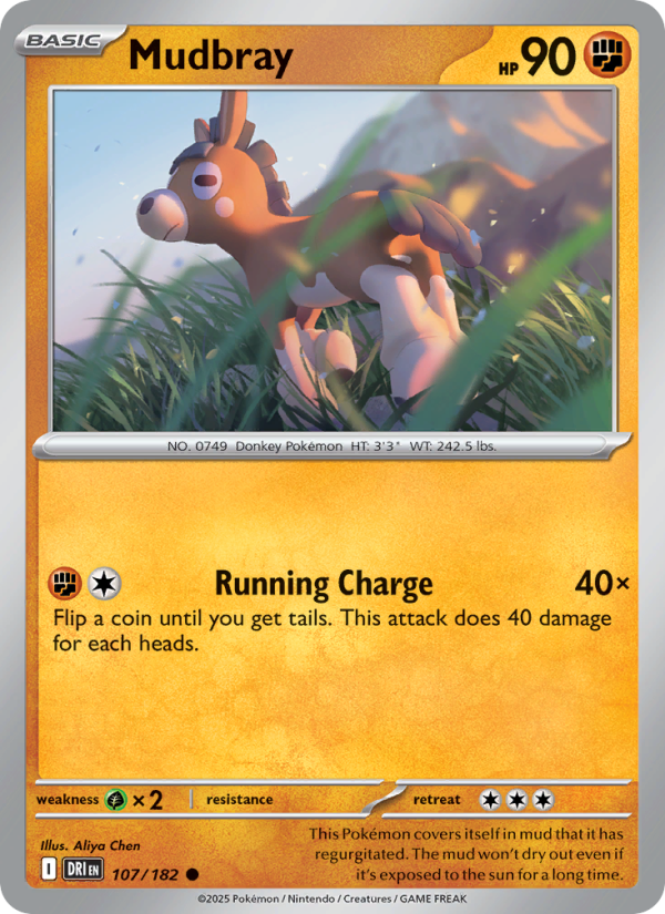 Mudbray (107/182) Reverse Holo card image