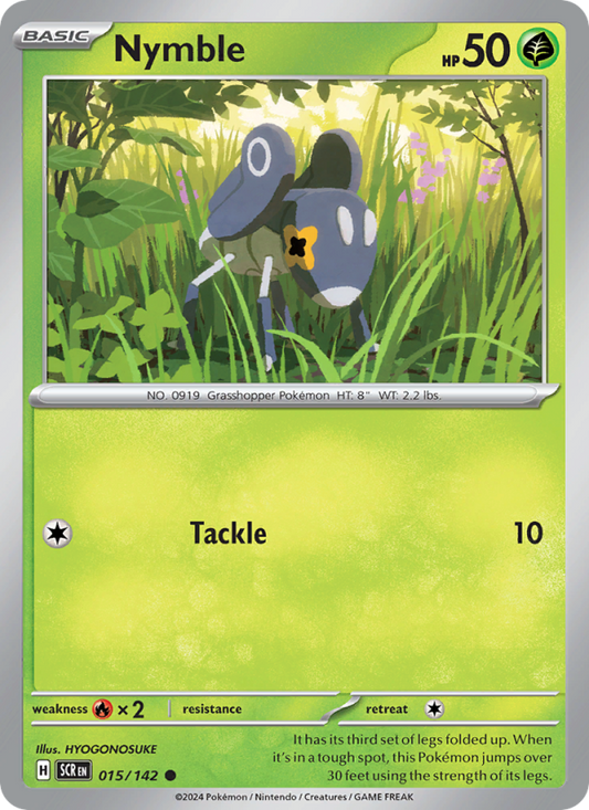 Nymble (015/142) Reverse Holo card image
