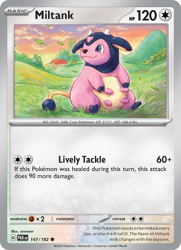 Miltank (147/182) Reverse Holo card image