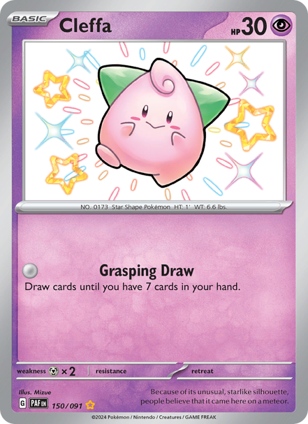 Cleffa (150/91) Holographic card image