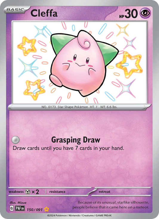 Cleffa (150/91) Holographic card image