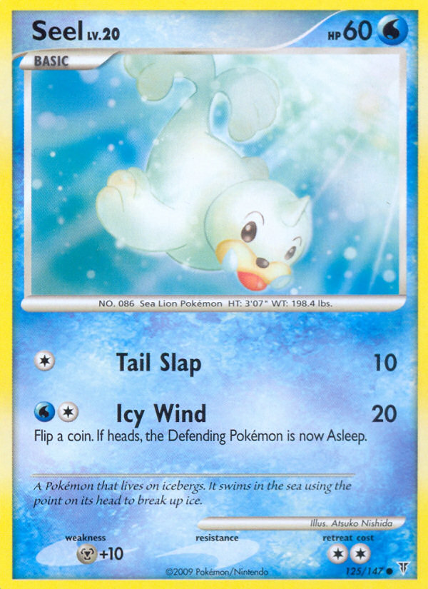 Seel (125/147) Reverse Holo card image