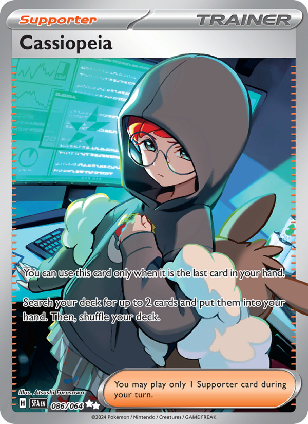 Cassiopeia (086/64) Holographic card image
