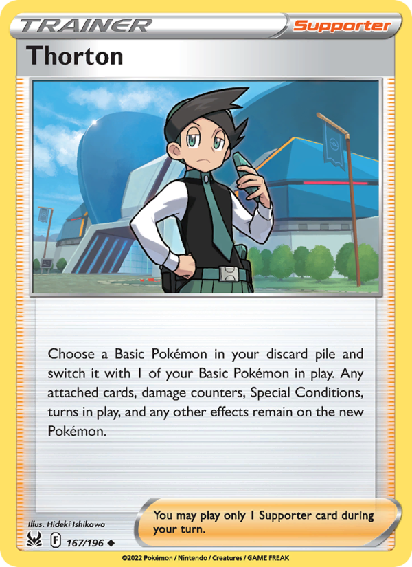 Thorton (167/196) Reverse Holo card image