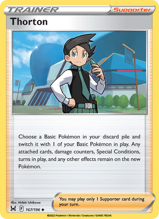 Thorton (167/196) Reverse Holo card image