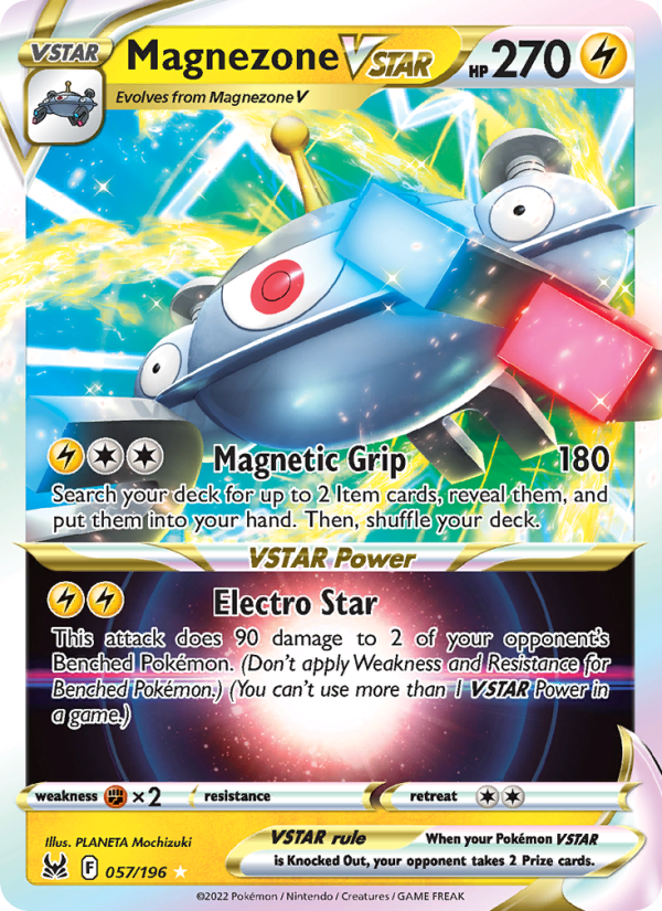 Magnezone VSTAR (057/196) Holographic card image