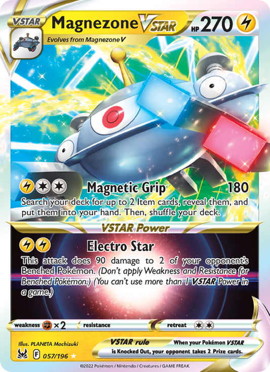 Magnezone VSTAR (057/196) Holographic card image