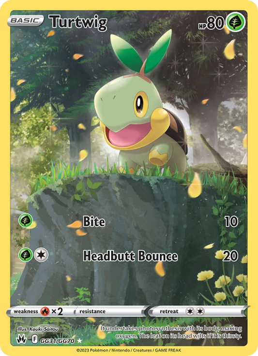 Turtwig (GG31/159) Holographic card image