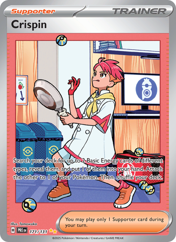 Crispin (171/131) Reverse Holo card image