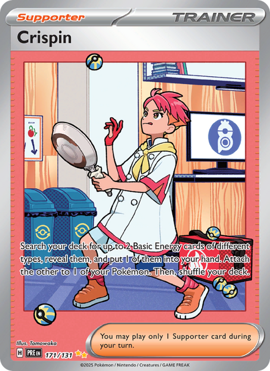Crispin (171/131) Reverse Holo card image