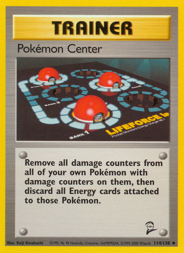 Pokémon Center (114/130) Reverse Holo card image