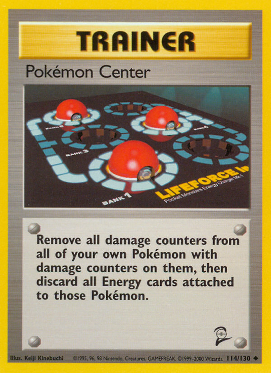Pokémon Center (114/130) Reverse Holo card image
