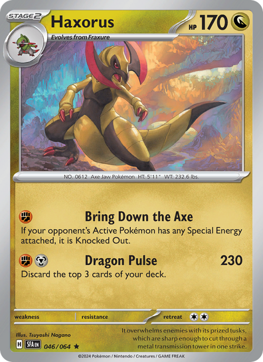 Haxorus (046/64) Reverse Holo card image