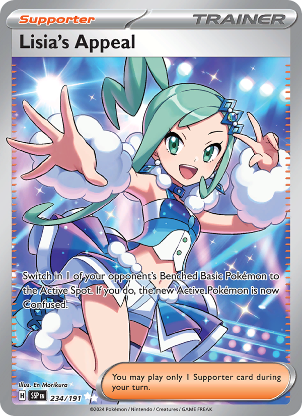 Lisia's Appeal (234/191) Holographic card image
