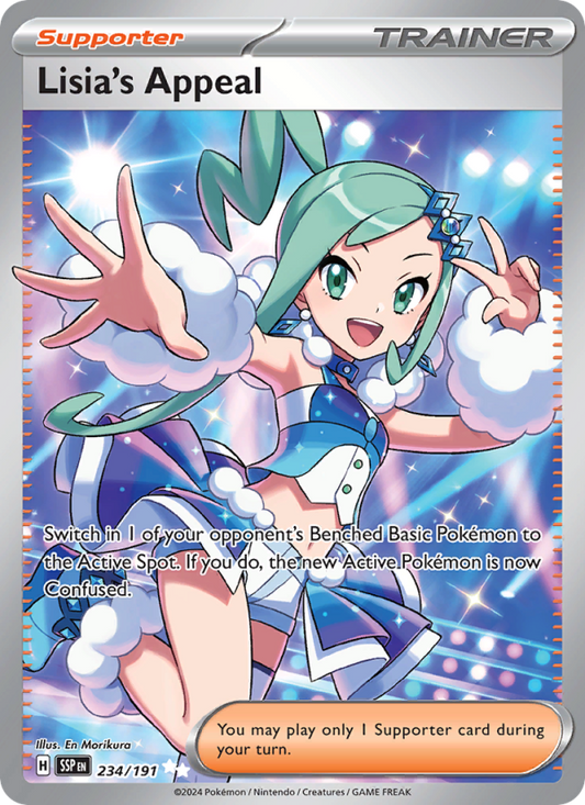 Lisia's Appeal (234/191) Holographic card image