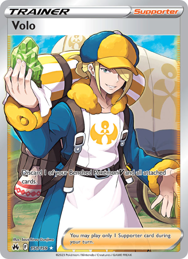 Volo (151/159) Holographic card image