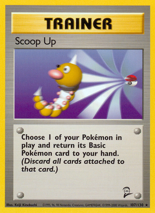Scoop Up (107/130) Reverse Holo card image
