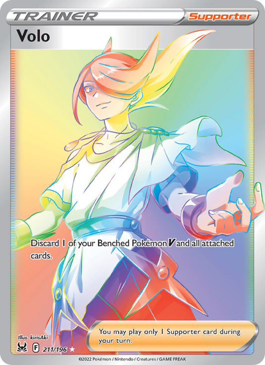 Volo (211/196) Holographic card image