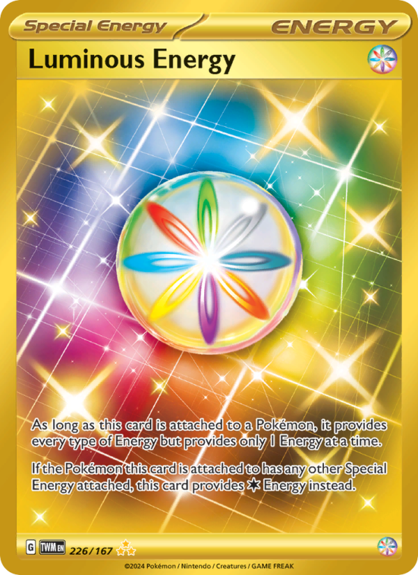 Luminous Energy (226/167) Holographic card image
