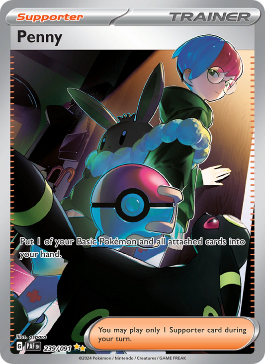 Penny (239/91) Holographic card image
