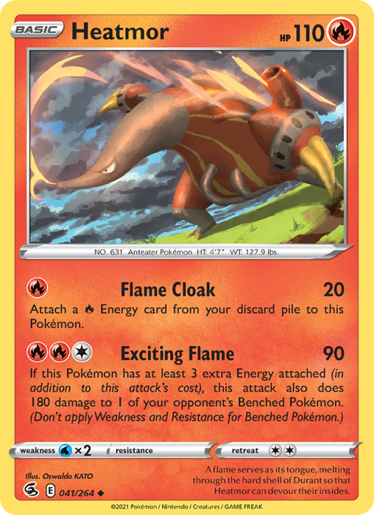 Heatmor (041/264) Reverse Holo card image