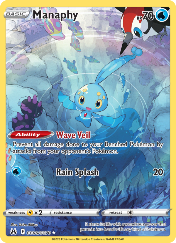 Manaphy (GG06/159) Holographic card image